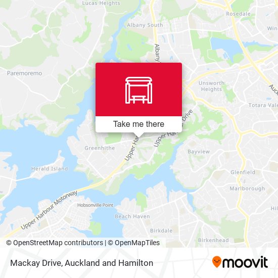 Mackay Drive map