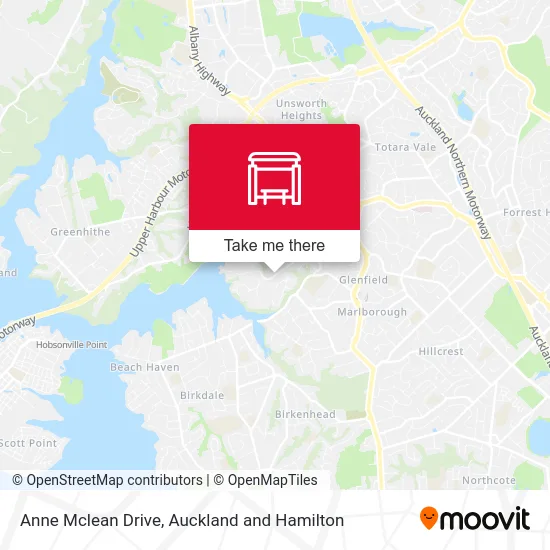 Anne Mclean Drive map