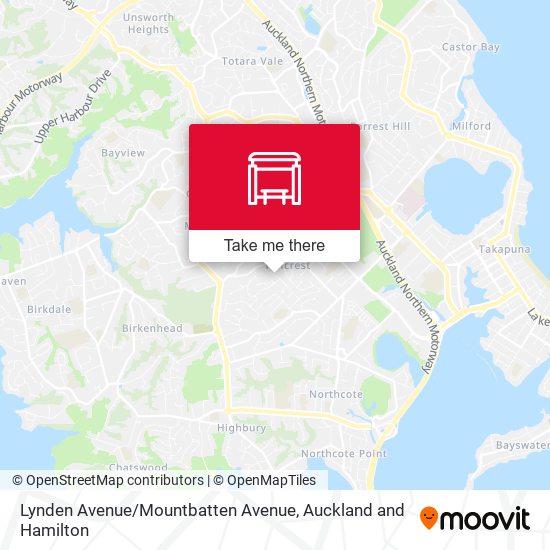 Lynden Avenue / Mountbatten Avenue map