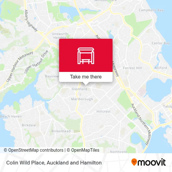 Colin Wild Place map