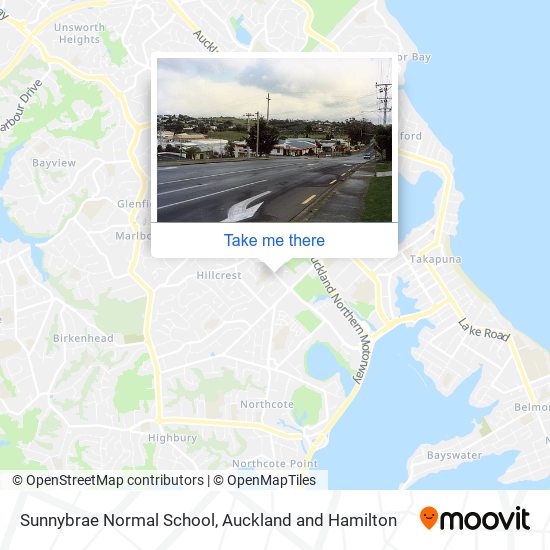 Sunnybrae Normal School map