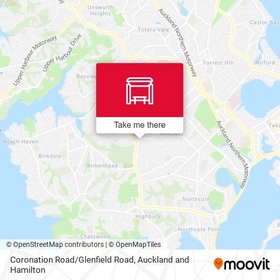 Coronation Road/Glenfield Road map