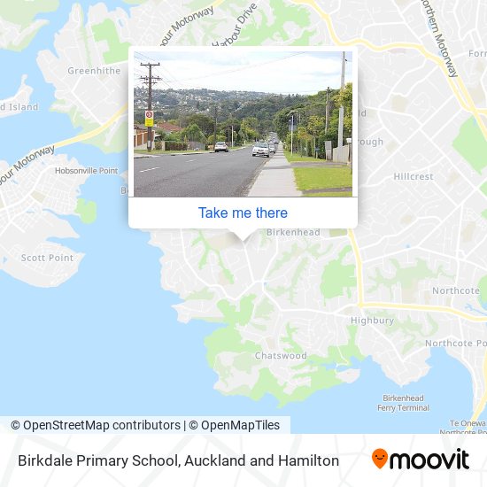 Birkdale Primary School map