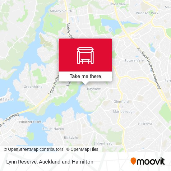 Lynn Reserve map