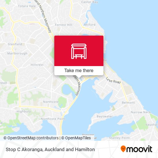 Stop C Akoranga map