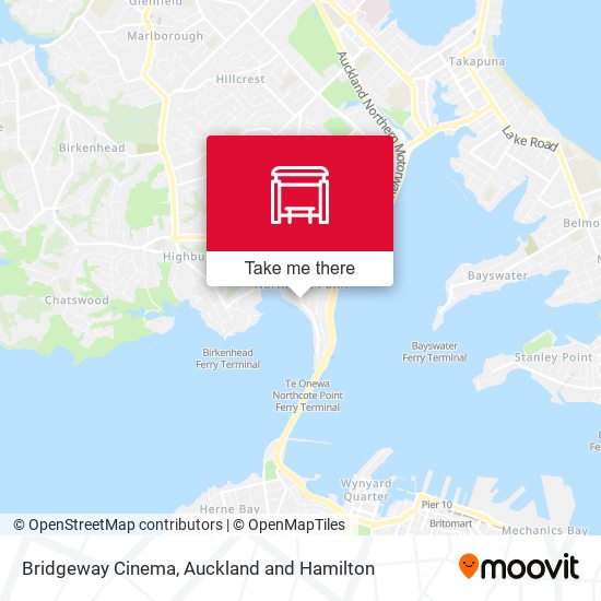 Bridgeway Cinema map