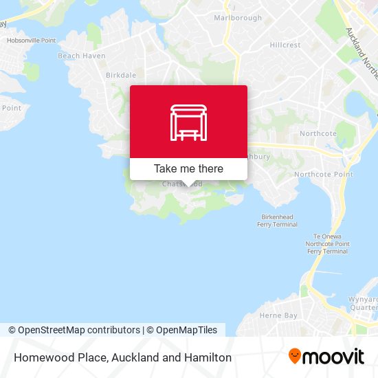 Homewood Place map