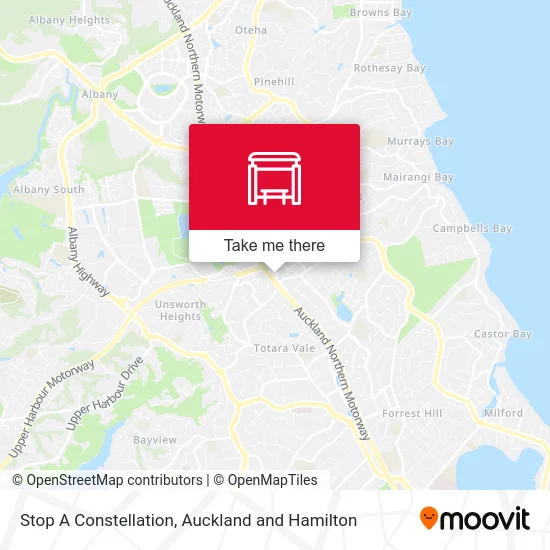 Stop A Constellation map