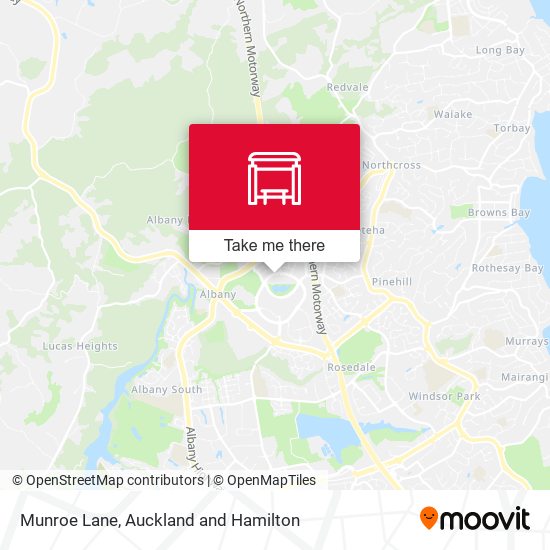 Munroe Lane map