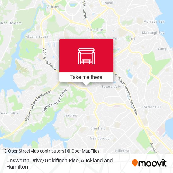 Unsworth Drive/Goldfinch Rise map