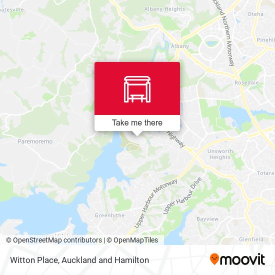 Witton Place map