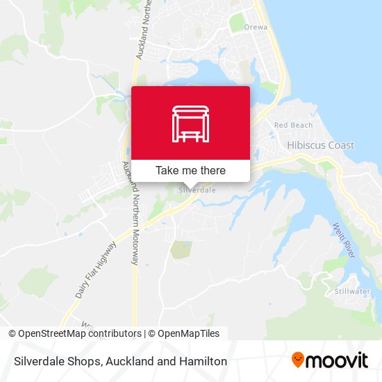 Silverdale Shops map