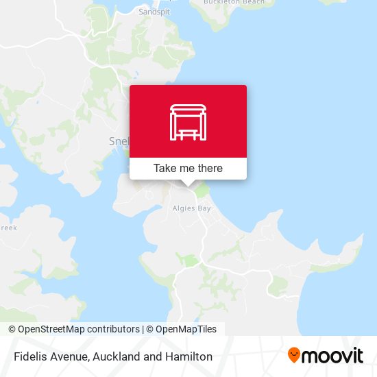 Fidelis Avenue map