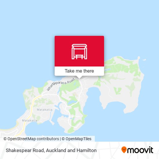 Shakespear Road map