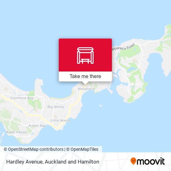 Hardley Avenue map