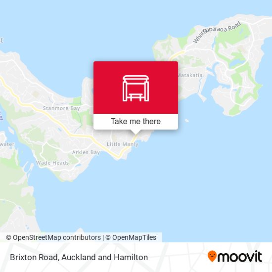Brixton Road map