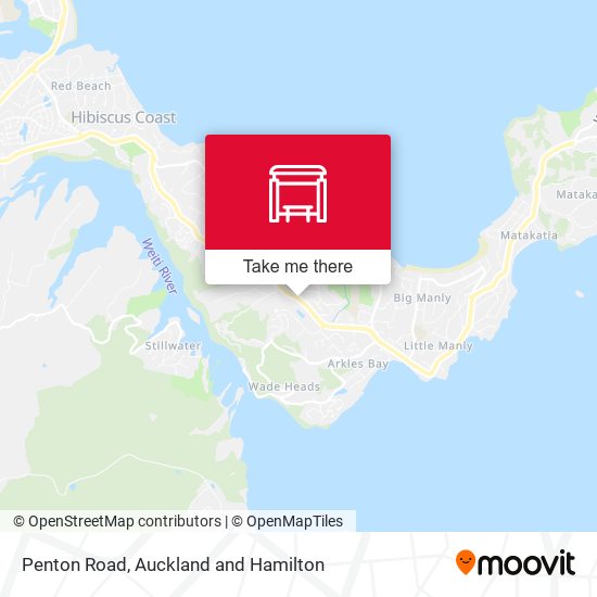 Penton Road map
