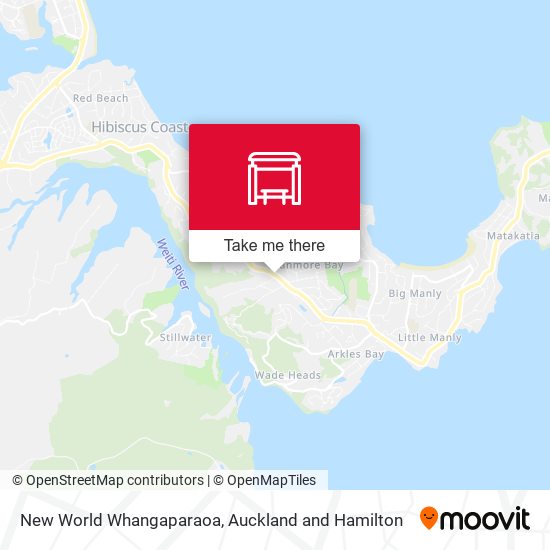 New World Whangaparaoa map