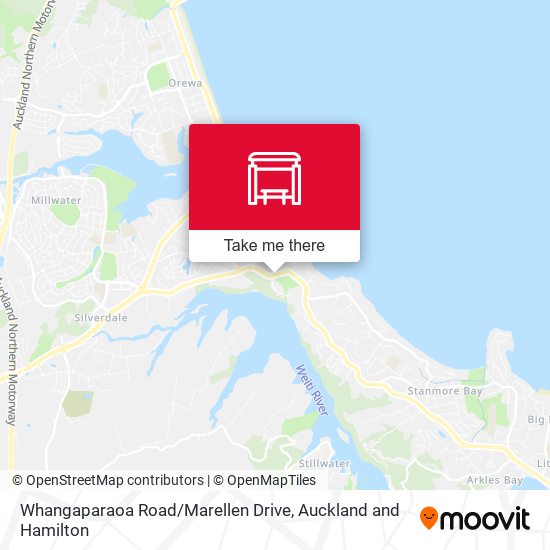 Whangaparaoa Road / Marellen Drive map