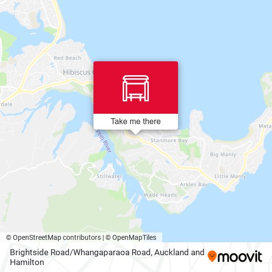 Brightside Road / Whangaparaoa Road map