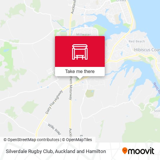 Silverdale Rugby Club map