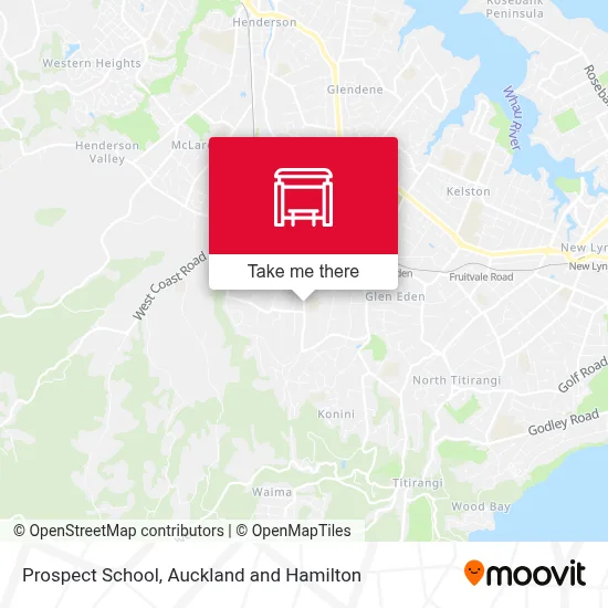 Prospect School map