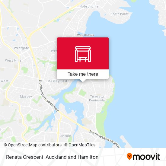 Renata Crescent map