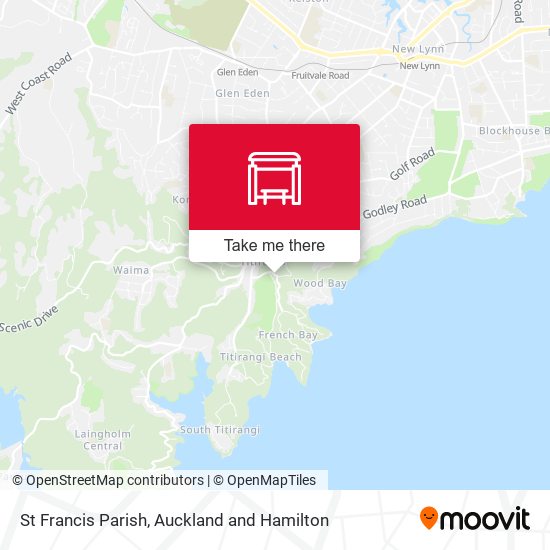 St Francis Parish map
