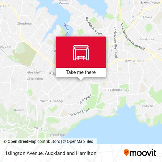 Islington Avenue map
