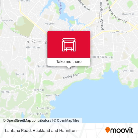 Lantana Road map