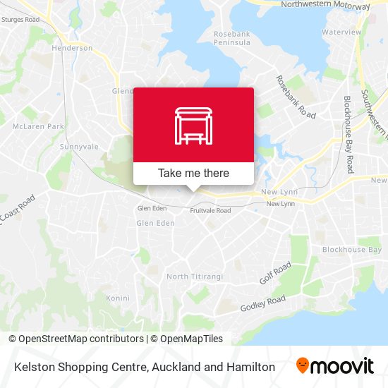 Kelston Shopping Centre map