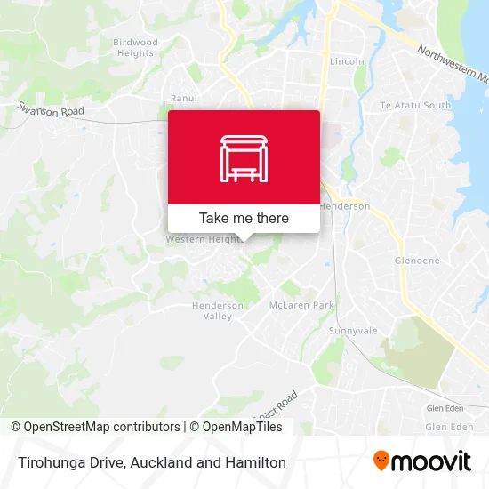 Tirohunga Drive map