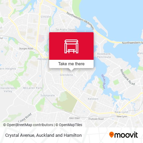 Crystal Avenue map