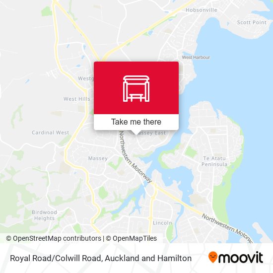 Royal Road/Colwill Road map