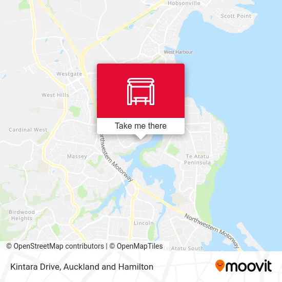 Kintara Drive map