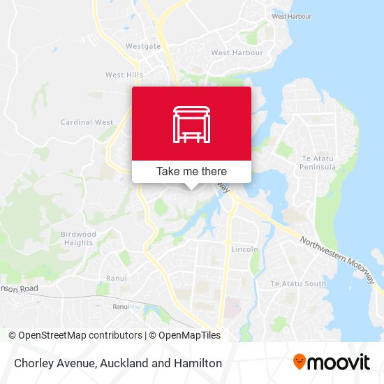Chorley Avenue map