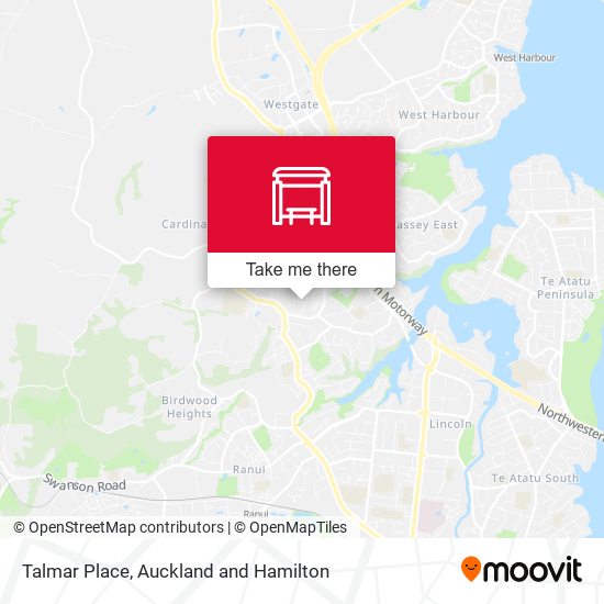 Talmar Place map