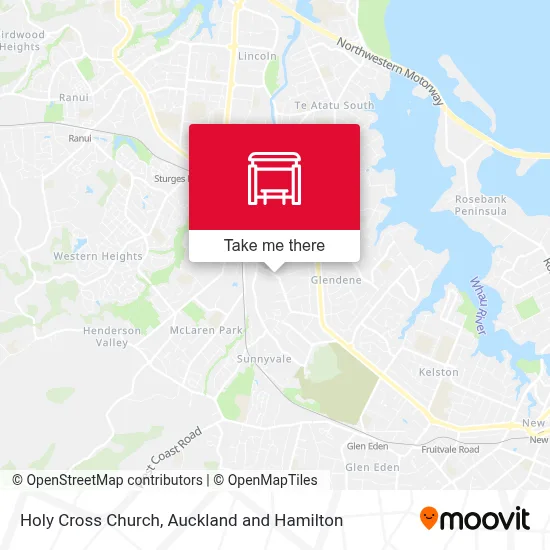 Holy Cross Church map