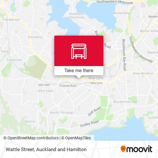 Wattle Street map
