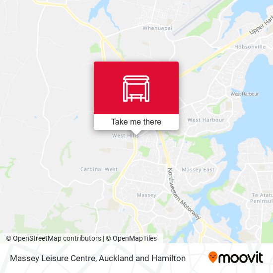 Massey Leisure Centre map