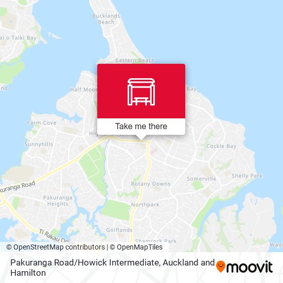 Pakuranga Road / Howick Intermediate map