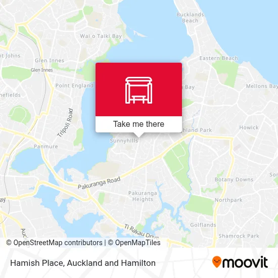 Hamish Place map