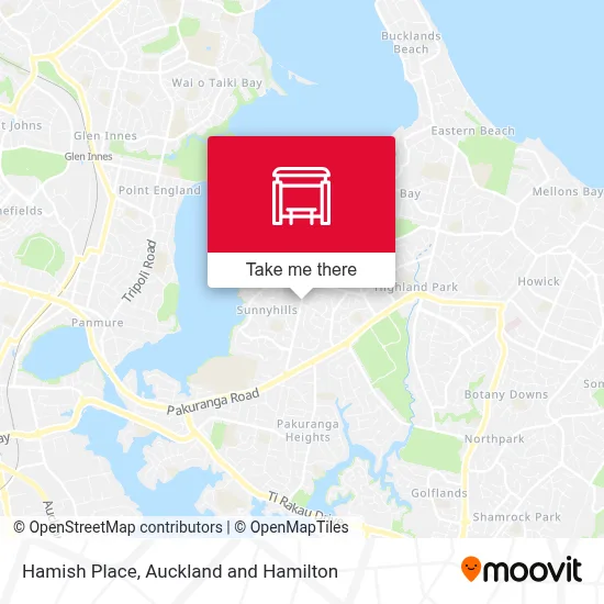Hamish Place map