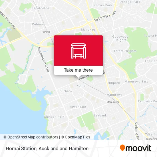 Homai Station map