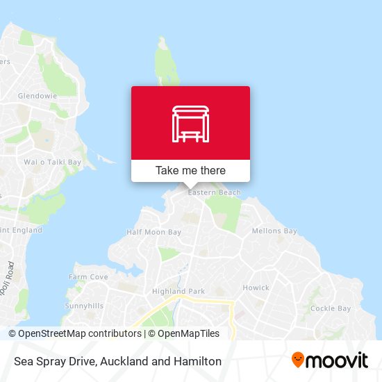 Sea Spray Drive map