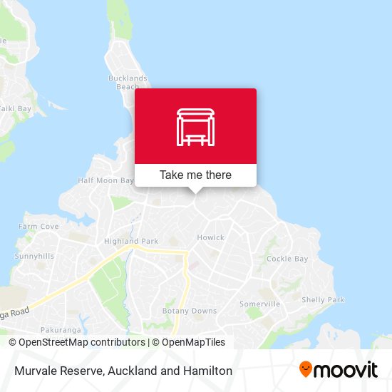 Murvale Reserve map
