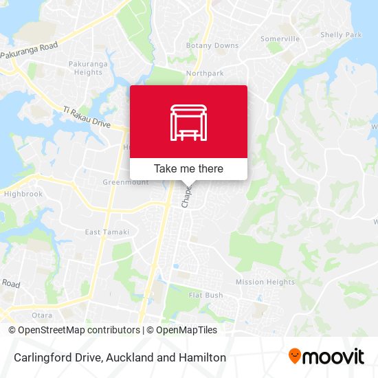 Carlingford Drive map