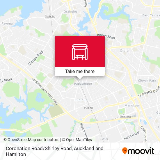 Coronation Road/Shirley Road map