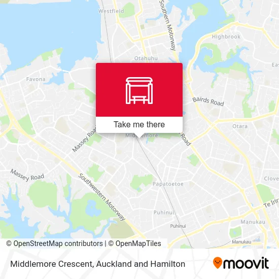 Middlemore Crescent map