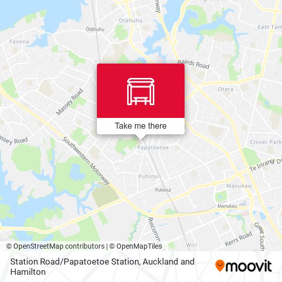 Station Road / Papatoetoe Station map